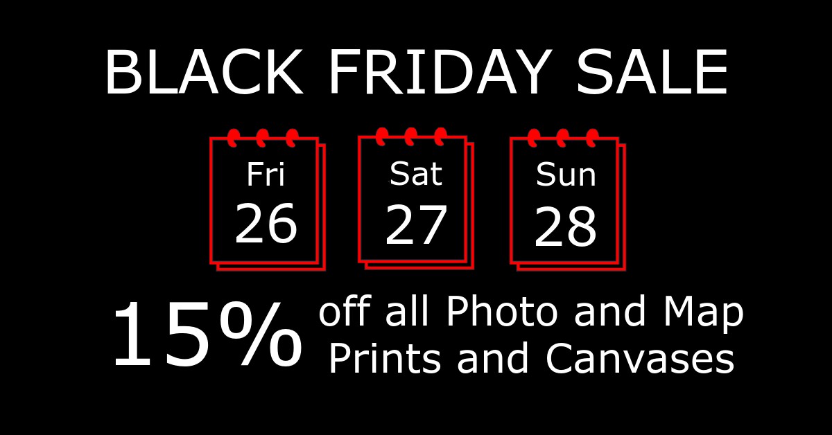 3 DAYS TO SAVE - Claim 15% off all Photo, Map and Canvas Prints this weekend! francisfrith.com/pages/blackfri…