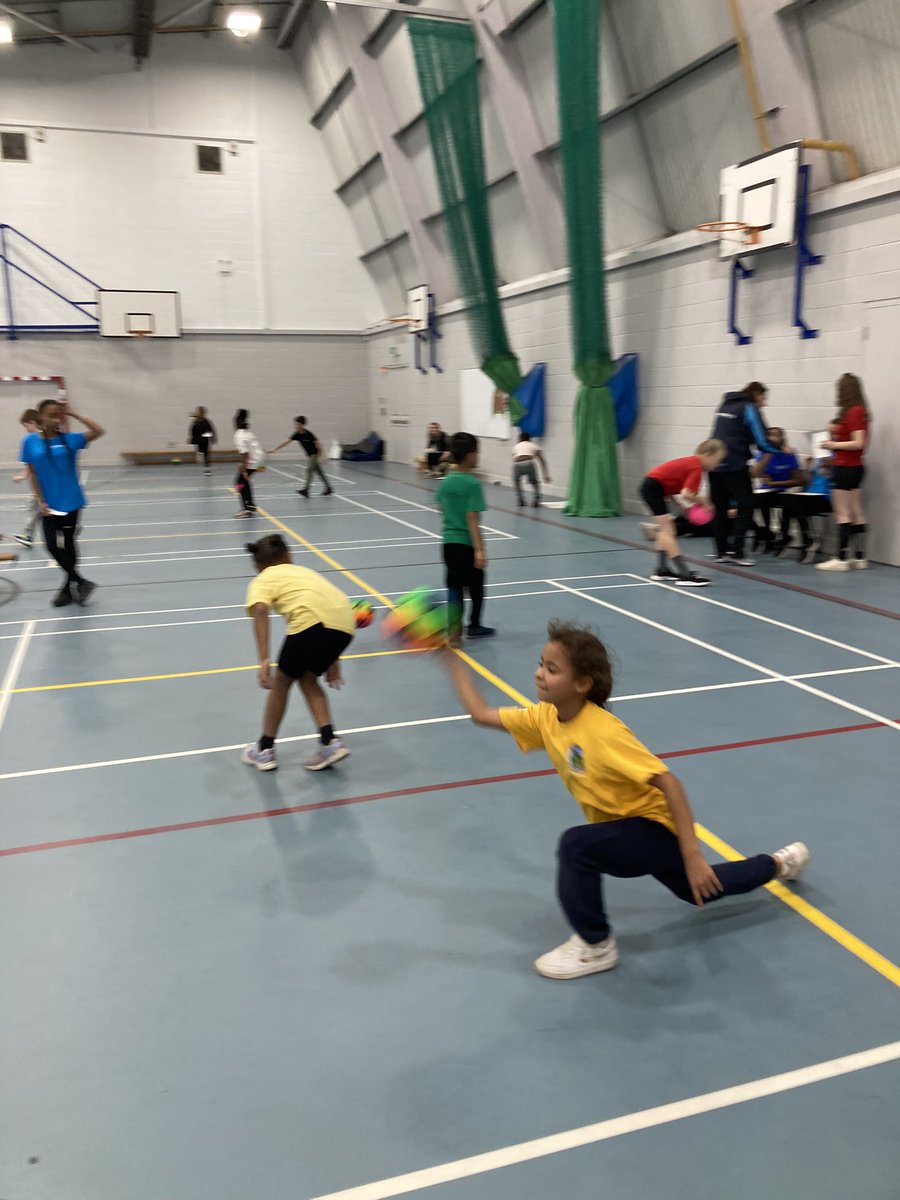 SparkActiveSGO's tweet photo. Our Yr3&amp;4 Dodgeball ‘Spirit of the Games’ values of Honesty Teamwork and Respect were used to decide the winners @ChivenorP @timberleysch @AbbeyPrimary @FeatherstoneSch @YourSchoolGames @YouthSportTrust thank you to @stedcamppe for their brilliant leaders @KingsburySSP https://t.co/maJMWCFl3d