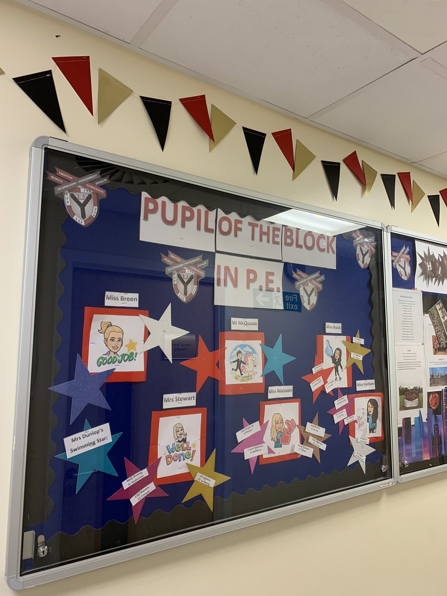 Our pupil of the block board has been updated! Well done to all pupils who have been rewarded pupil of the block in PE🥳 Your enthusiasm and hard work has not gone unnoticed, keep it up!👏🤩 <a href="/LoudounAcademy1/">Loudoun Academy</a>