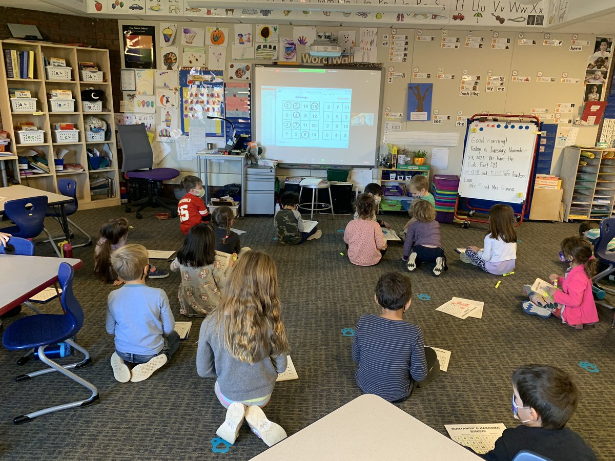 mdmathgirl's tweet photo. Lots of fun @MillerDriscoll school today playing #NumTanga and #Kakooma bingo with @gregtangmath!  Kindergarten, 1st grade and 2nd grade classes all having a blast! #wiltonwayct @WPSMDSocial https://t.co/A66H0IItsE