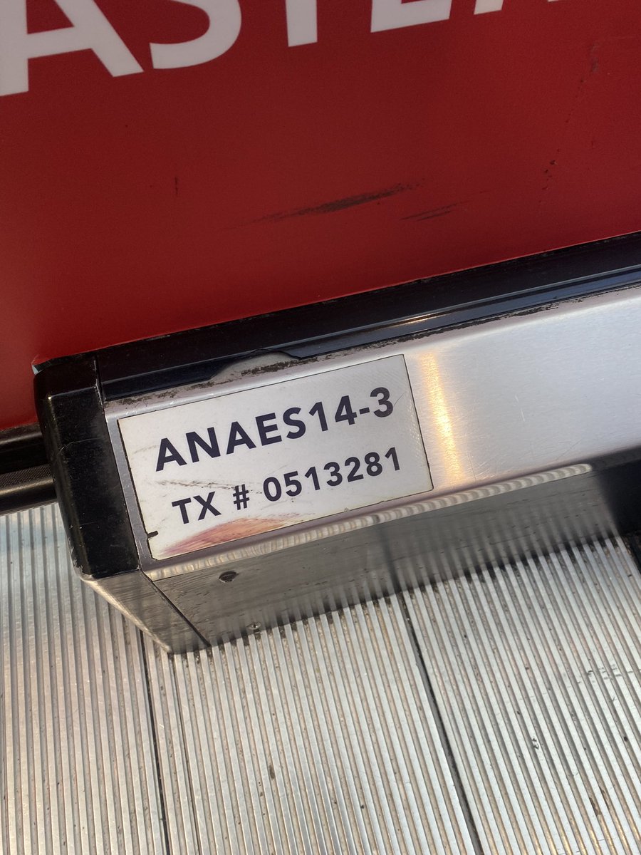 Hey <a href="/DFWAirport/">DFW Airport</a> 
Need someone turn these escalators on in Terminal A near gate A-13