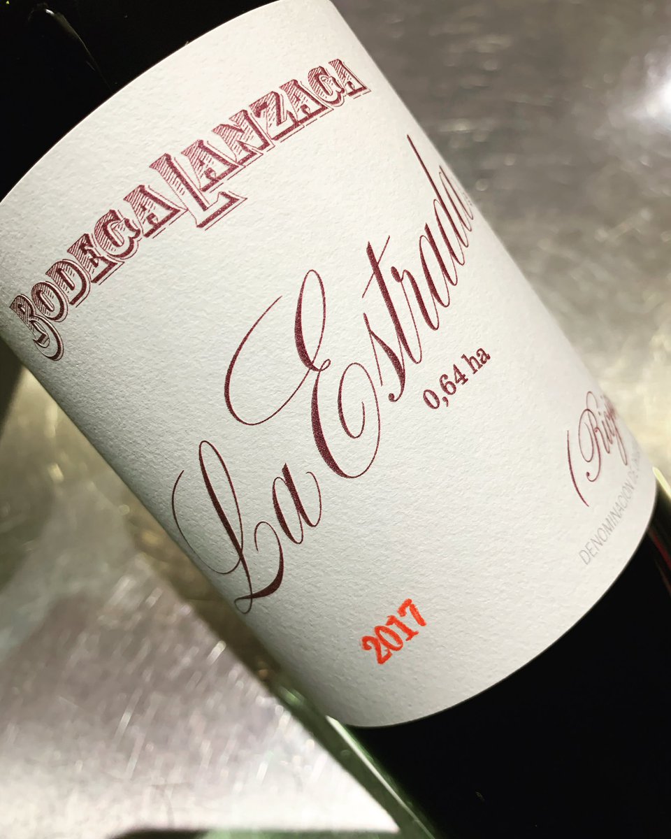 I’ve been thinking ahead to what we might drink on Christmas Day and, given we’ve got some Rioja lovers visiting, this beauty might be a good idea. La Estrada from Telmo Rodriguez’s Bodega Lanzaga.

#whattodrinkforchristmas #finewine #rioja
