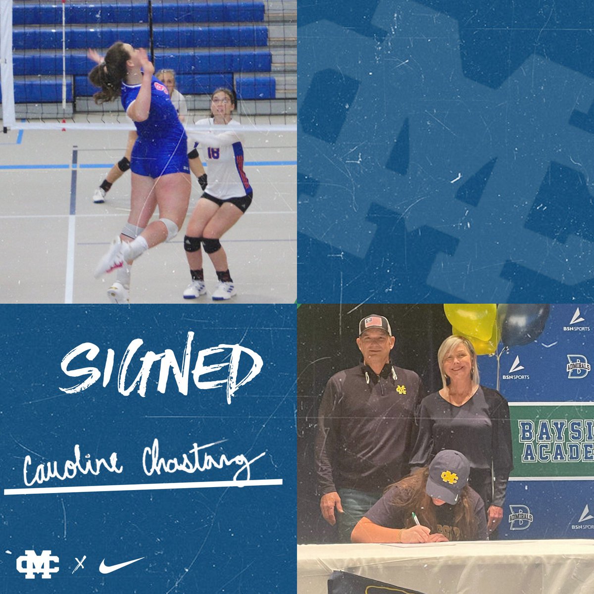 Welcome home, Caroline!  #COTM

<a href="/Bayside_Admiral/">Bayside Athletics</a>➡️Mississippi College