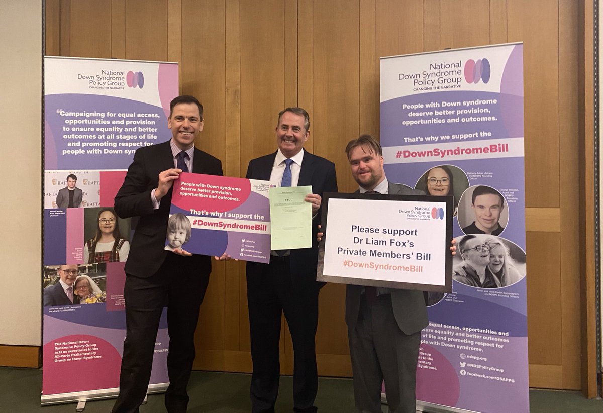 Chris_EvansMP's tweet photo. Delighted to back @LiamFox #downsyndromebill which aims to improve the lives of people living with Down Syndrome by ensuring there is better healthcare, access to services and more inclusion in society. This bill can bring about positive change so let’s all get behind it! https://t.co/7ksPEmJB9p