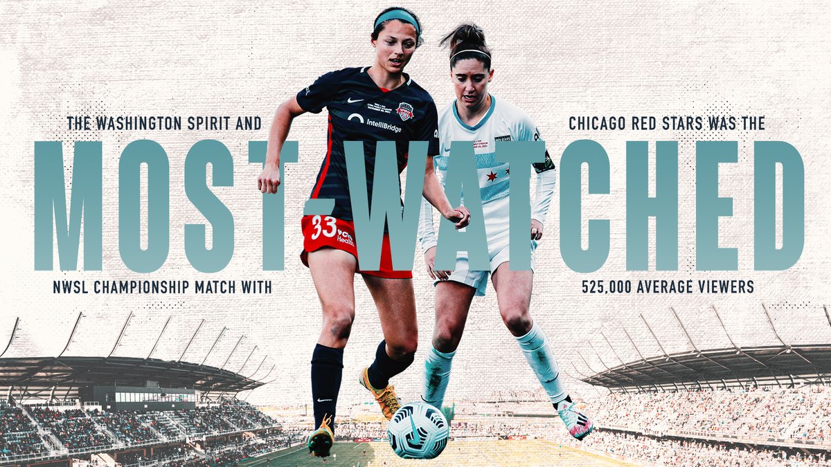 ⭐️ 𝐓𝐇𝐄 𝐑𝐀𝐓𝐈𝐍𝐆𝐒 𝐀𝐑𝐄 𝐈𝐍⭐️

The <a href="/WashSpirit/">Washington Spirit</a>'s ET victory on <a href="/CBS/">CBS</a> averaged 525K Viewers, Up +216% from the 2019 NWSL Championship 📈

571K Viewers tuned in for the final half hour ✨

The match was the most-streamed NWSL game on <a href="/paramountplus/">Paramount+</a> this season 🗻