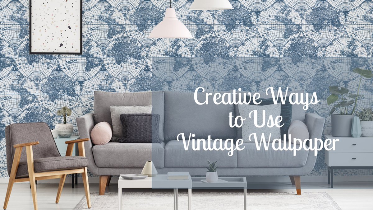 New post: 7 Creative Ways to Use Vintage Wallpaper simplemamaathome.com/2021/11/creati… #vintagewallpaper #vintage #DIY #HomeTips #DIYHome