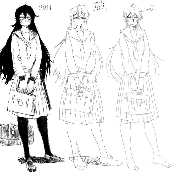 真ん中は去年だと思っていたら今年の初めの落書きらしく
成長しているというより安定性がないという方が正しいんだなと思いました 