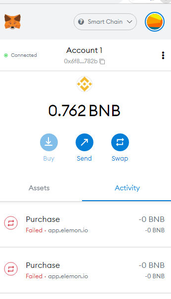 GoodNewsCrypto's tweet photo. @campanha_alex @ElemonGame I still have excess gas to pay the transaction fee you, I don't understand yet? https://t.co/lD9kUYIm8n