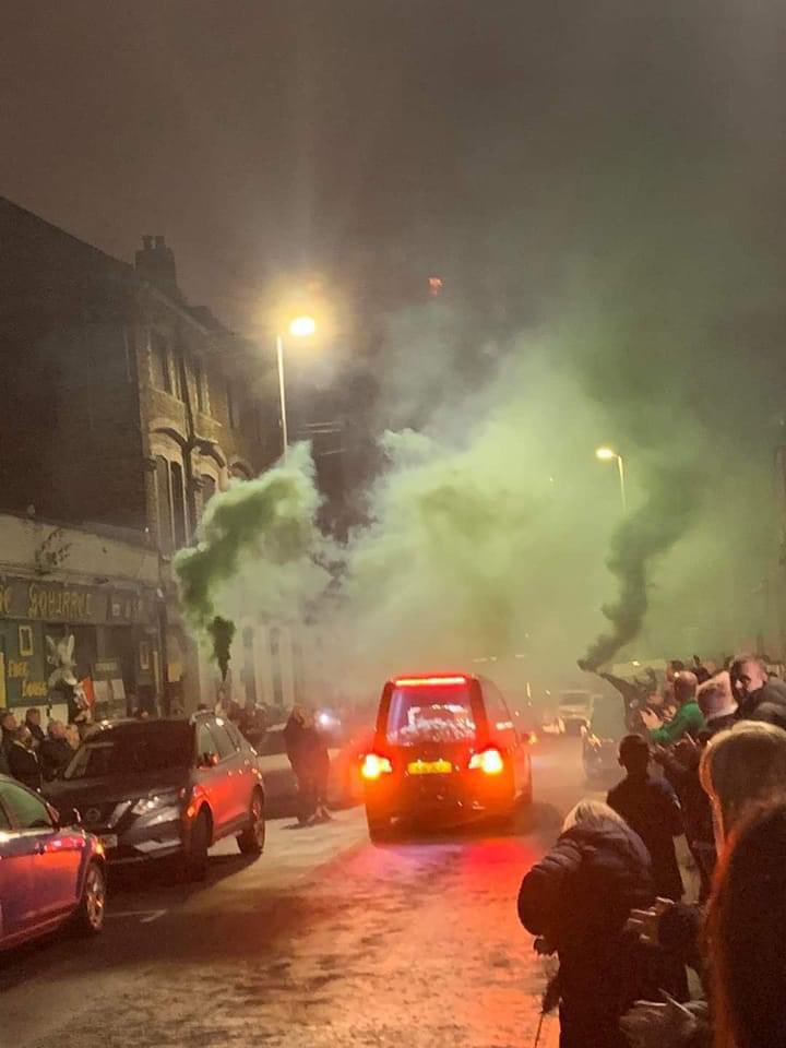 BarrowfieldSham's tweet photo. The send of you deserved 👏🍀 Hard day for us all tomorrow saying our final goodbyes 😩💔 https://t.co/vsae6lP3ps