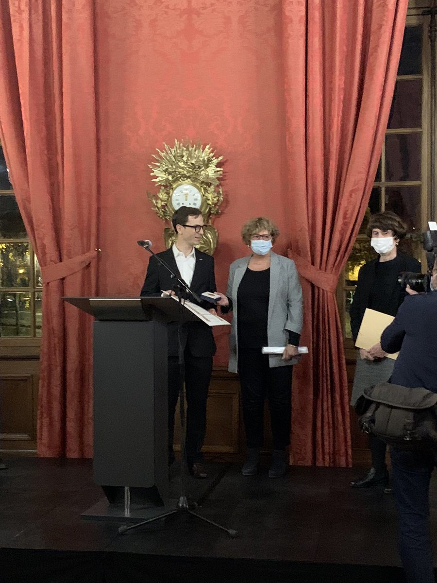 StimunityBio's tweet image. Bravo @NicolasManelLab pour ce beau prix de la ville de Paris !