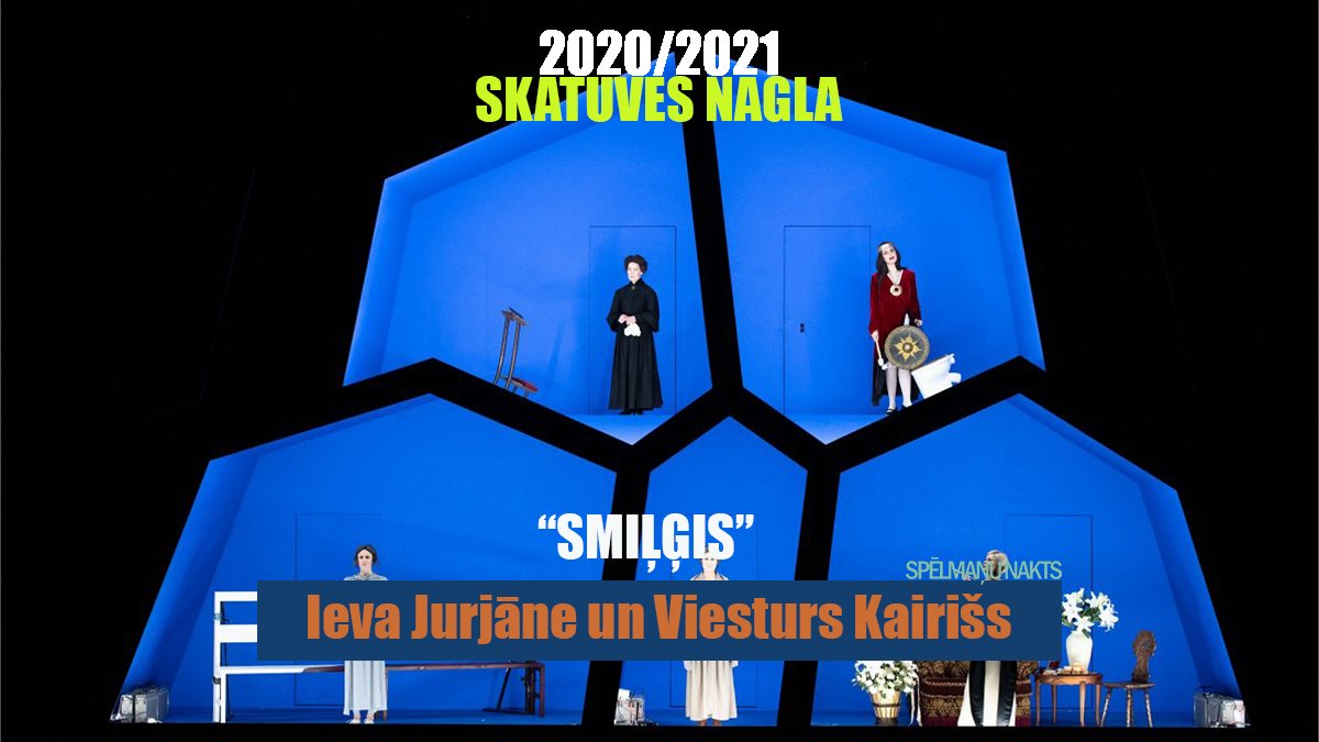 “Skatuves naglu” saņem Ieva Jurjāne un Viesturs Kairišs par kopdarbu izrādē “Smiļģis” (<a href="/Daile_lv/">DAILES TEĀTRIS</a>)! #SpēlmaņuNakts
lsm.lv/raksts/kultura…