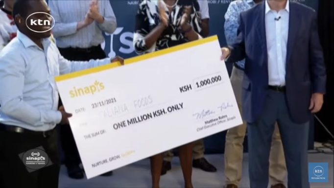 ktnhome_'s tweet photo. Congratulations to the 1ST WINNER of The Sinapis Business Competition - James of Taliana
@sinapisgroup #SinapisBC https://t.co/ARYpL6zugw