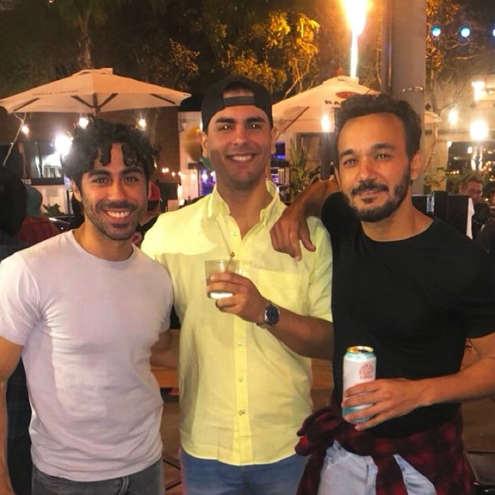 HolaManuelPablo's tweet photo. 2 Peruvians & a Southener walk into a bar… lol. Weekends are for friends. Let your hair down 😜👯♂️🍺💃🏻😎
#weekend #aboutlastweekend #westhollywood #weho #wehonightlife
#westhollywoodnightlife #friendsreunion #friendsforever #friends #peruvianstyle #weekendvibes #weekendmood https://t.co/jKmpNR24eW