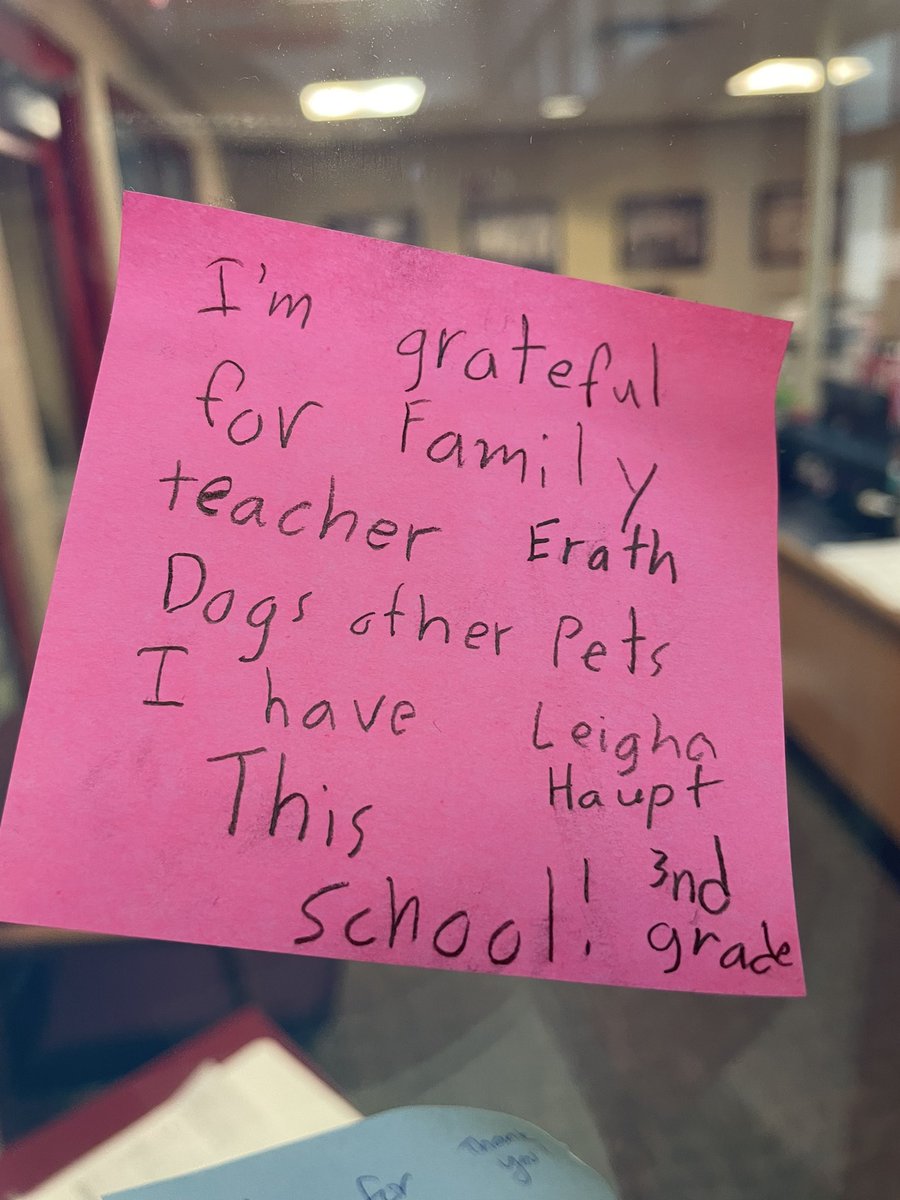 MarionWalkerEle's tweet photo. Some thinks we are thankful for at MW. https://t.co/bc8BXYxIJh