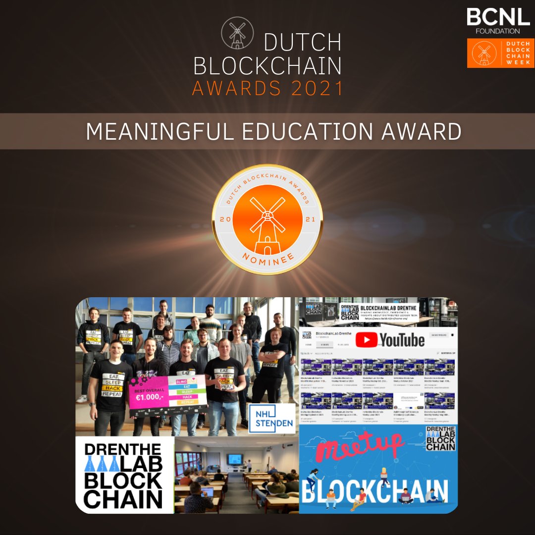 We zijn genomineerd voor de Meaningful Education Award 2021.. Wat een mooie erkenning voor het werk van afgelopen jaar!
Stem aub voor ons via : blockchain.computable.nl/stem/
(na invullen van de form krijgt u een mail met de link naar het stemformulier)
