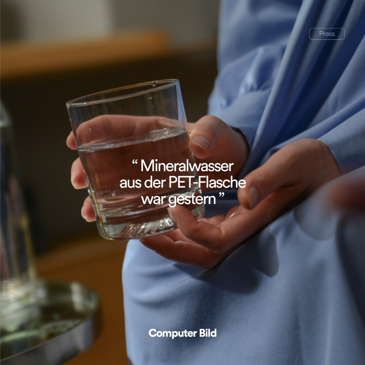 mittewater's tweet photo. Because "plastic bottles of water are so yesterday." The future of water is bottled at your source.💧 Get your own at https://t.co/E0LTQzg3Az while supplies last. https://t.co/Au1RA8Dwhr
