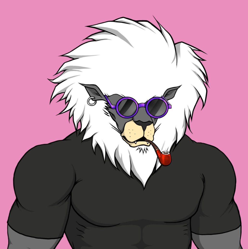 GingahBeardMan's tweet photo. @cryptocomnft Got myself a Hipster lion :) https://t.co/zy8mXdyIHa