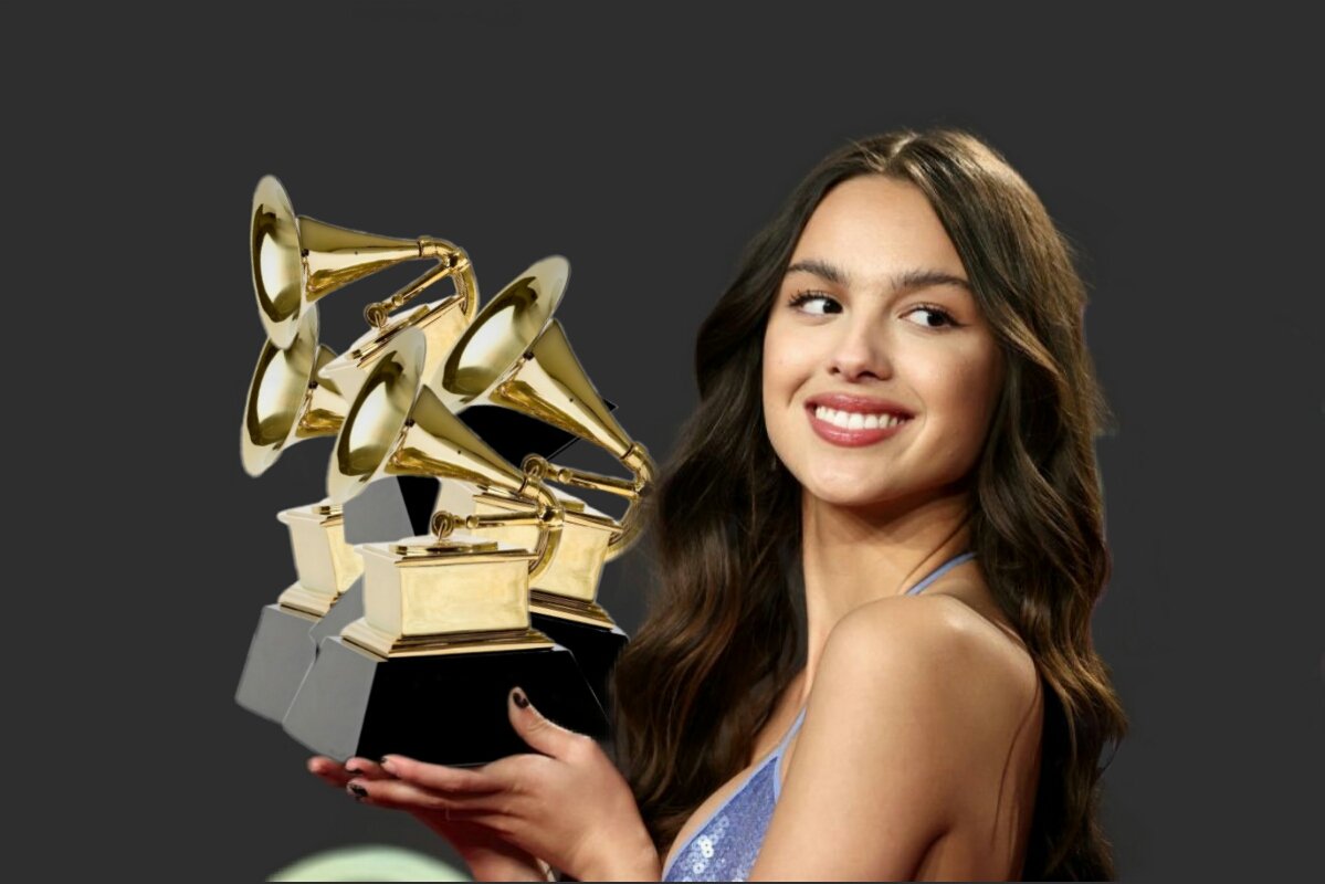 shinylivia's tweet photo. olivia rodrigo next year at the #GRAMMYs https://t.co/CXEZV1jSGz