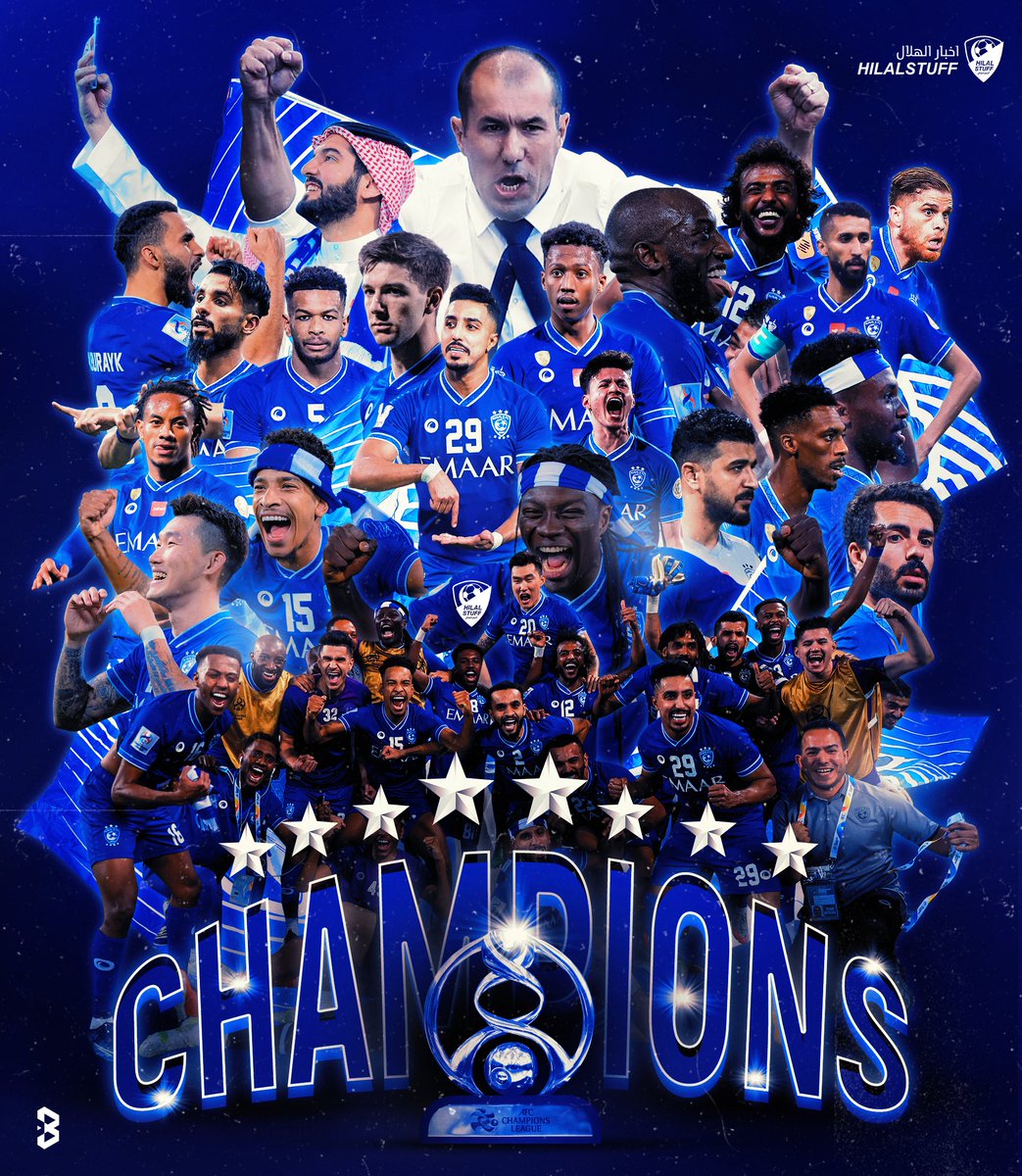 🚨رسمياً:

الهلال بطلاً لدوري أبطال آسيا 2021 💙