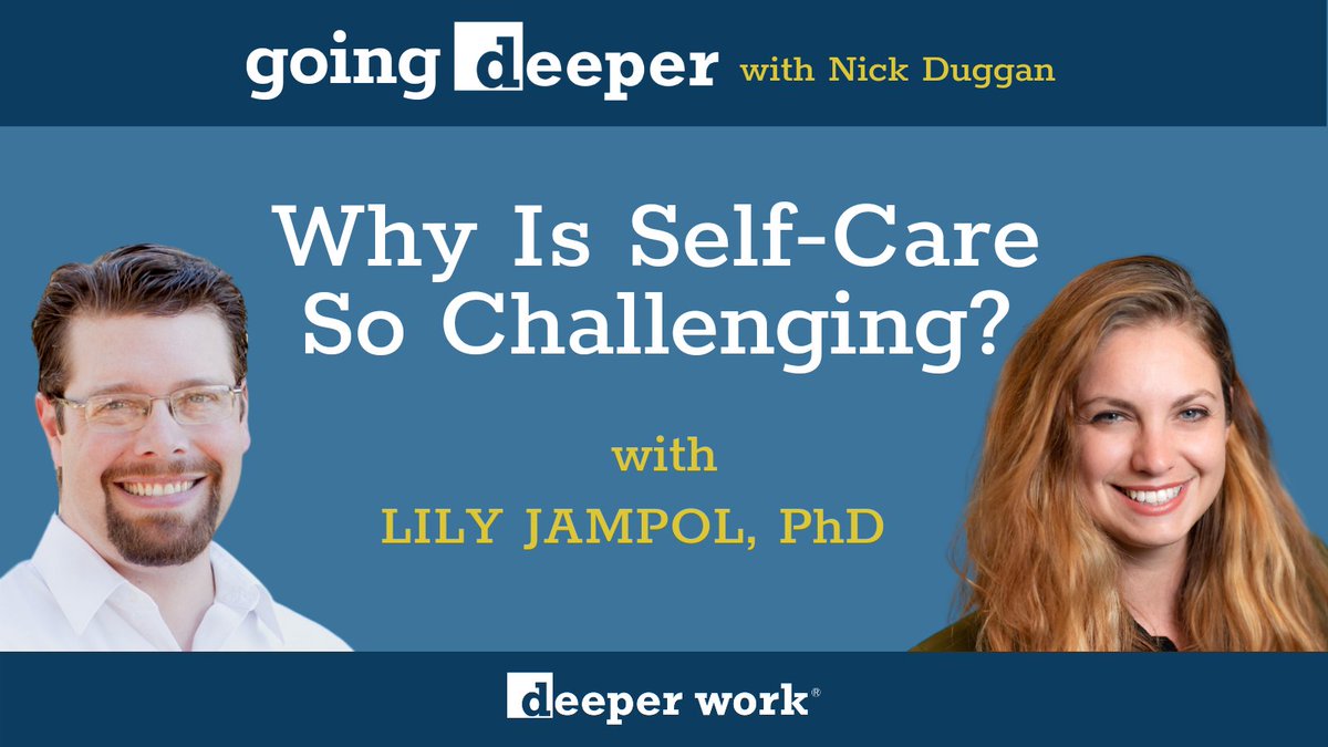 deeperworknick's tweet image. This week on my #GoingDeeperPodcast, I had a great conversation with #DEI expert @LJampol of @ReadySetInc. We dug into why it can be hard to practice #selfcare, even if we're encouraging OTHERS to take care of themselves. Listen here: lnkd.in/gQAekHqf