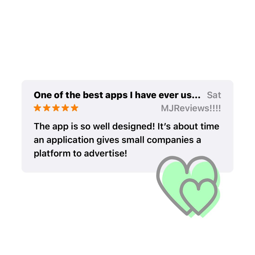 RvotiApp's tweet photo. We feel the love. Thank you to everyone who was so kind as to leave ratings &amp; reviews! 🤍 https://t.co/PnksBiqFPK