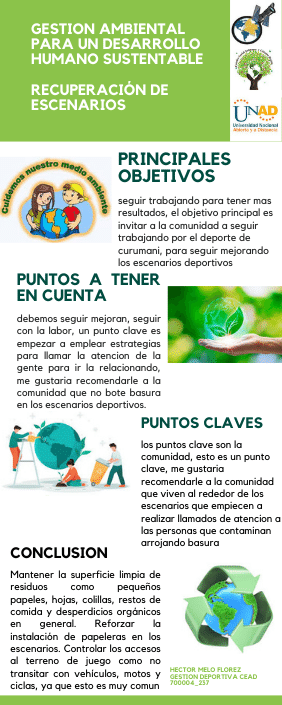 HectorMeloFlre1's tweet photo. Gestión ambiental en escenarios deportivos
#SERVICIOSOCIALUNADISTAENCASA 
@ElOIRdelaRegion https://t.co/HCiRRB5v29