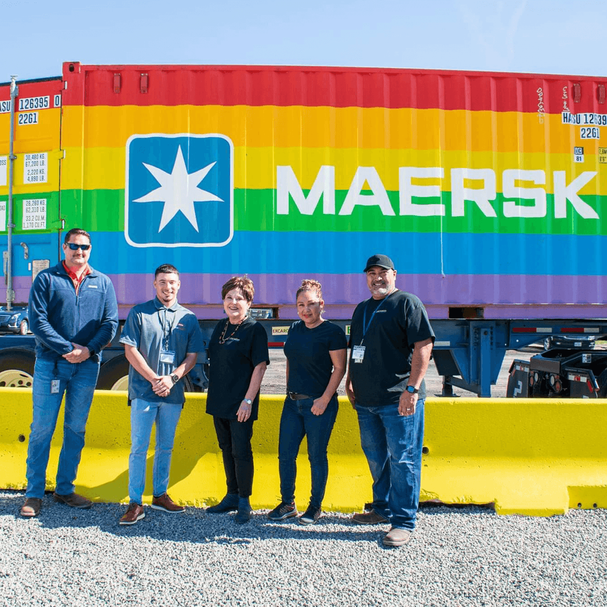 Excargo's tweet photo. Excargo was honored to be apart of this beautiful opportunity with Dow Chemical and Maersk this week to celebrate inclusivity in the workplace! We are a proud woman-owned business with a diverse workplace of men and woman from various backgrounds. #StrongerTogether #waytoExcarGO https://t.co/WUHp7cVfHX