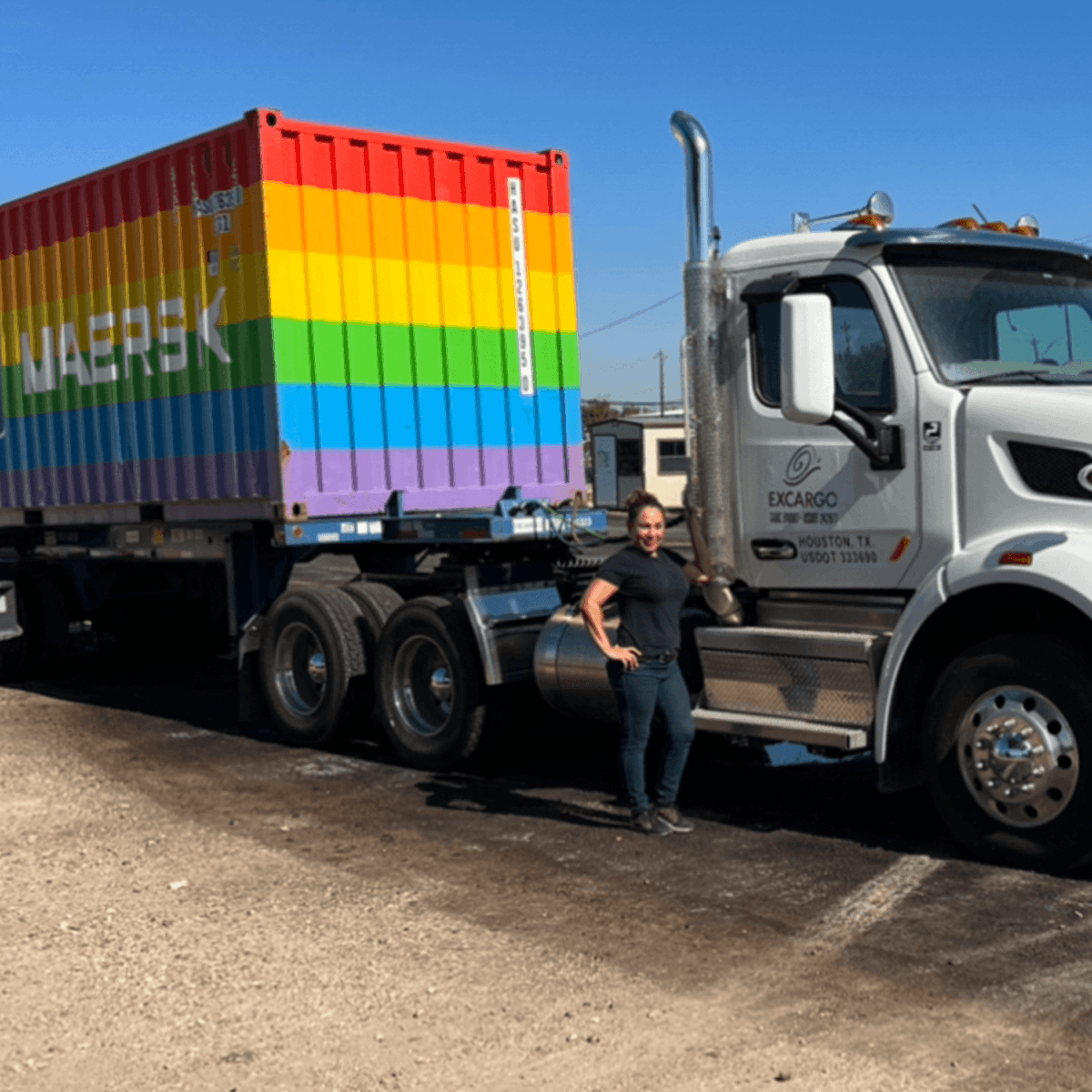 Excargo's tweet photo. Excargo was honored to be apart of this beautiful opportunity with Dow Chemical and Maersk this week to celebrate inclusivity in the workplace! We are a proud woman-owned business with a diverse workplace of men and woman from various backgrounds. #StrongerTogether #waytoExcarGO https://t.co/WUHp7cVfHX