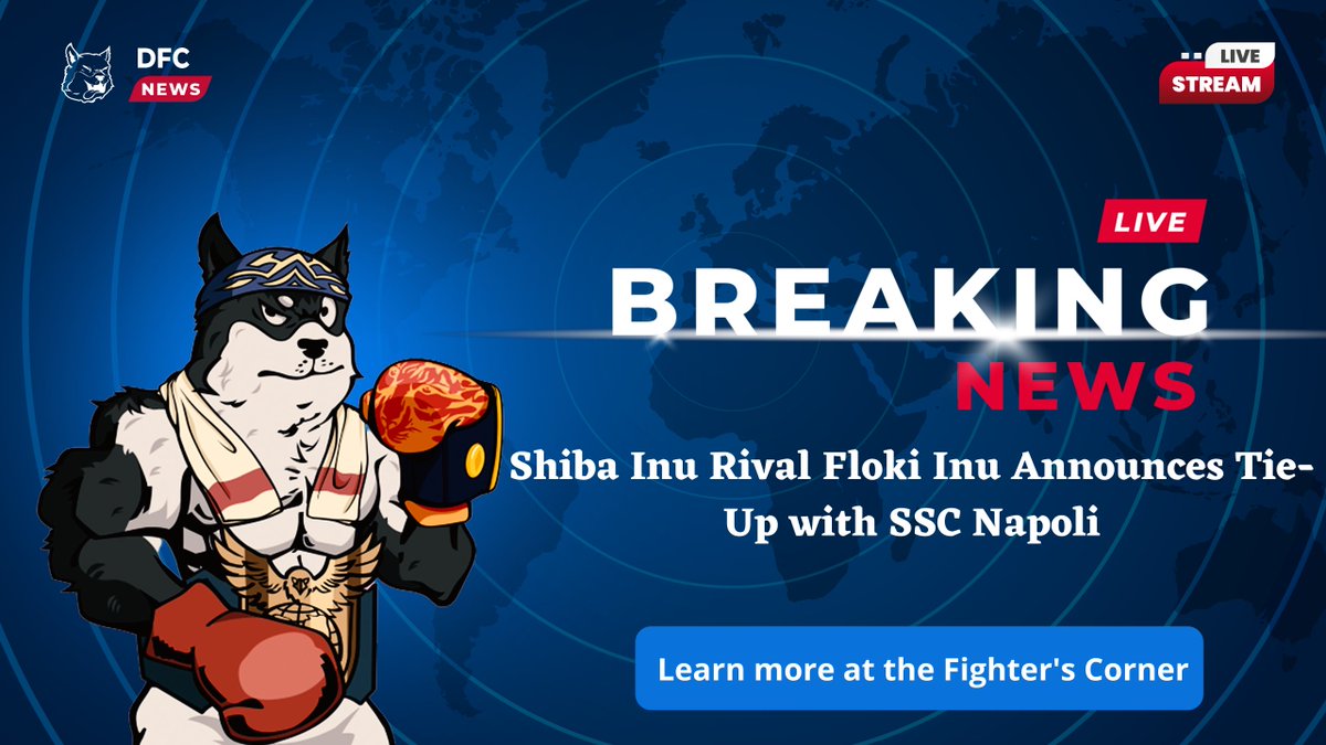 Meme cryptocurrency Floki Inu has scored a partnership with SSC Napoli, one of the most successful Italian professional football clubs of all time, according to made on Tuesday.