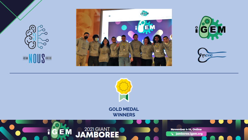 IgemNous's tweet photo. We made it! We won a GOLD MEDAL🥇at the iGEM Competition 2021! We thank you all for the support! 

Stay tuned for more details!

See the official results here: https://t.co/2c6g3Zbs1g

You can read about our project here: https://t.co/4ca55ESEw8 https://t.co/G1jCXbKlv3