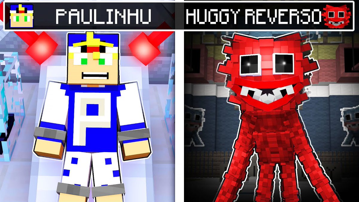 oMinecraftUnion's tweet image. Eaeeeee pessoal, vem assistir mais um vídeo do @PaulinhoHQ!

📹 ・ ​Título:​ PAULINHU SE TRANSFORMOU EM HUGGY REVERSO no MINECRAFT !

🔗 ・ ​Link:​ youtube.com/watch?v=jsQzgZ…