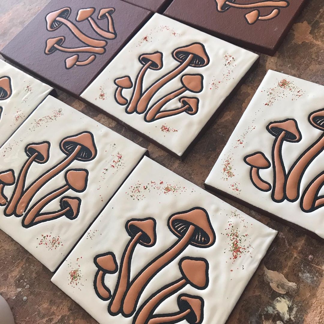 Some of our favorite vendors to work with are local artisans looking to expand their reach. Fired Up Tiles are hand-made in Los Angeles and we adore working with owner/artist Steven!

You might say he's a real fun-guy!