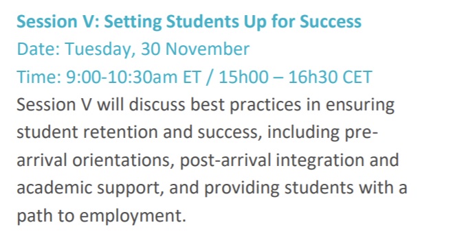 ed_cpaths's tweet photo. 🚨 Only ONE week to go!

Join us next Tuesday, Nov. 30, from 15h-16h30 CET, for a live session to discuss good practices for supporting refugees in #highereducation.

Register here 👉https://t.co/MgVSfXl8ZK. @opensocietyuniv @HabeshaP @WorldUniService https://t.co/lmR5tOVz4t