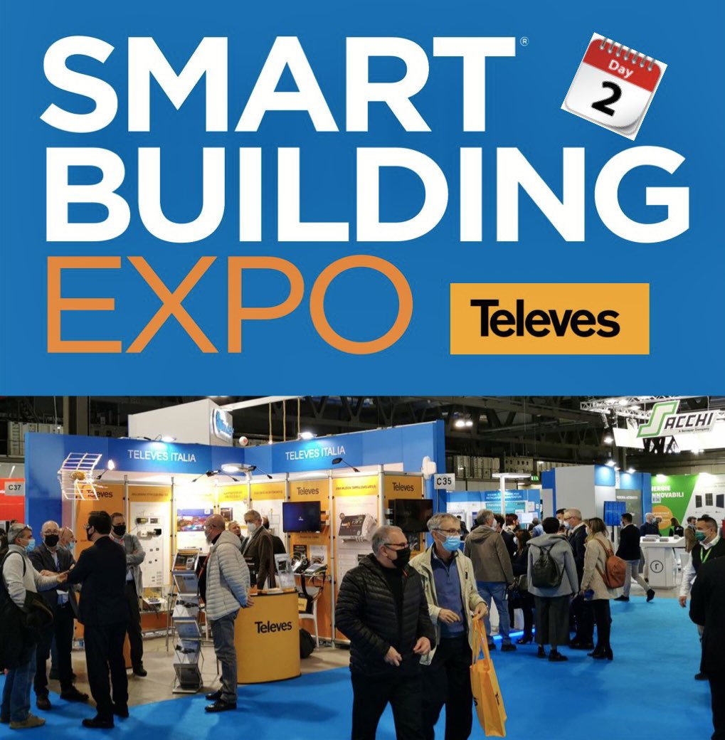 emidev78's tweet photo. 📸 Day 2 in #SmartBuildingExpo !
…grande successo anche oggi 💥
#Sicurezza2021 #MadeExpo
#Televes #PassionForQuality
#Televes 🇮🇹 @TelevesOfficial https://t.co/NembsEzXjl
