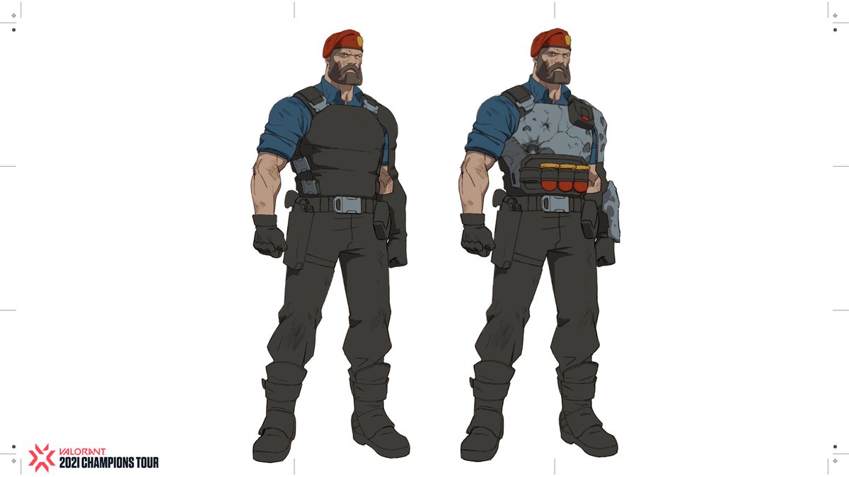 BRIMSTONE

Produced &amp; created by The Line in collaboration with Riot Games and VALORANT

Sorry for reposting, still figuring twitter out😭
#VALORANTChampions  #RiotGames #characterdesign Thank you! <a href="/thelinestudio/">THE LINE</a>