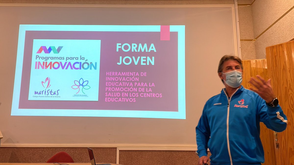 MaristasMalaga's tweet photo. El Programa #FormaJoven, compartimos cómo estamos trabajando. Este proyecto @ProEdSaludable @ProInnoAnd @EducaAnd nos ha llevado al desarrollo de un Proyecto @EUErasmusPlus @sepie
@SaludVictoria #PROINNOVAHHVS https://t.co/G4HOJuvnGF