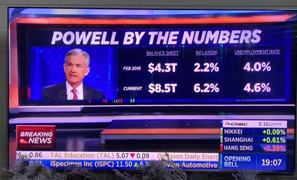 Bitcoin's tweet photo. The @federalreserve chairman crushed the first term so a second is only to be expected!
Feb 2018 - $8,500
Nov 2021 - $57,500 https://t.co/29OkctlJ0d