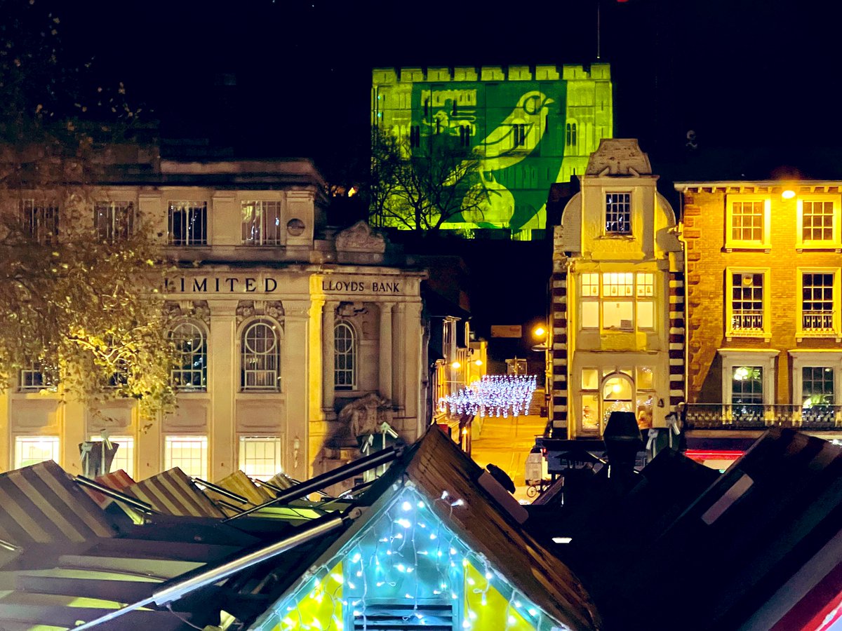 BobRutler's tweet photo. Current view in Norwich city centre… https://t.co/aaFBx08uH6