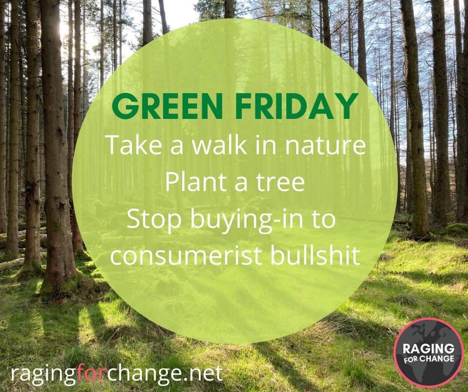 WomensClAct's tweet photo. Things to do on #GreenFriday https://t.co/P5dgDVq3JL