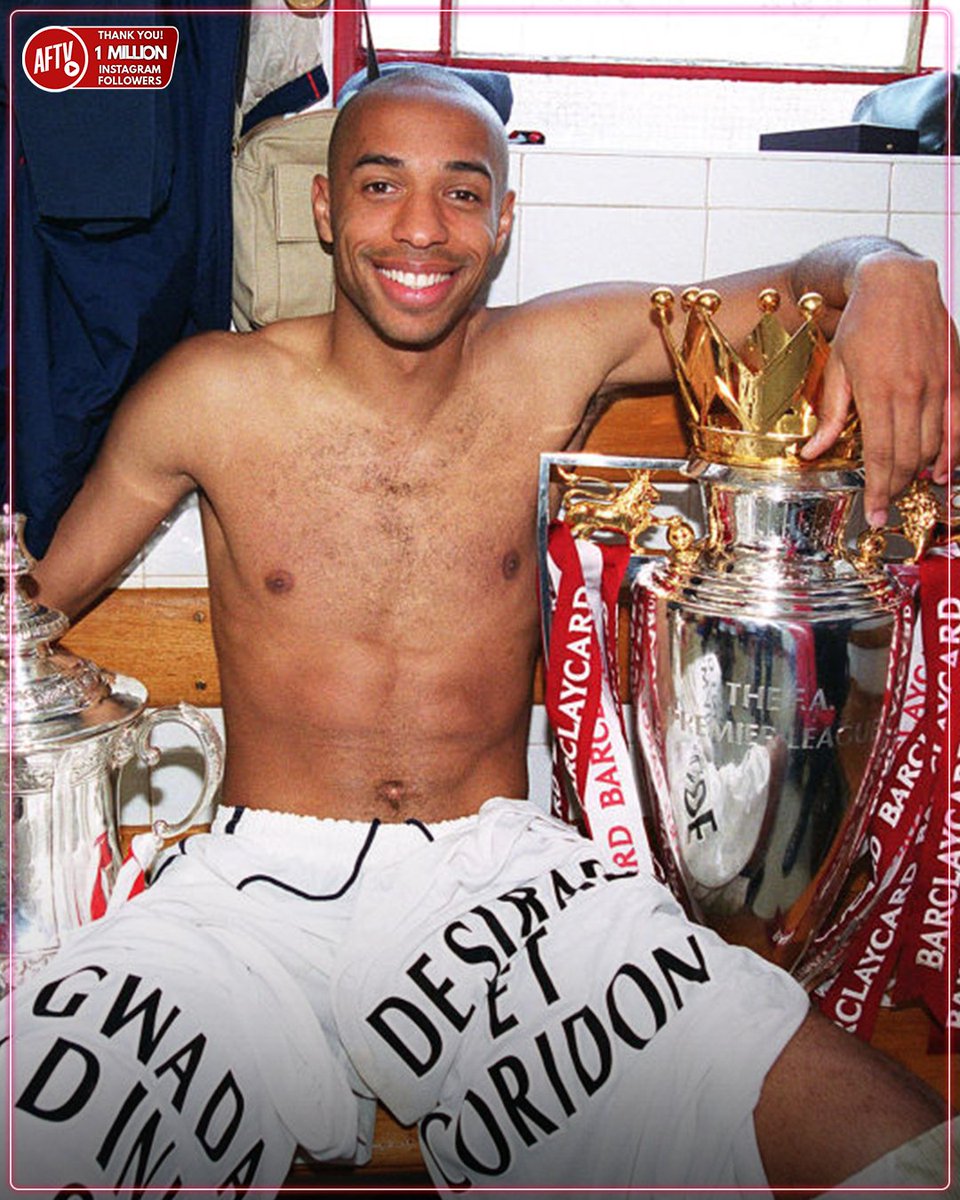 AFTVMedia's tweet photo. In your honest opinion, how long do you think it will be until Arsenal win another Premier League title? 🏆👇

#Arsenal #AFC #ThierryHenry https://t.co/cLN6ZRiet6