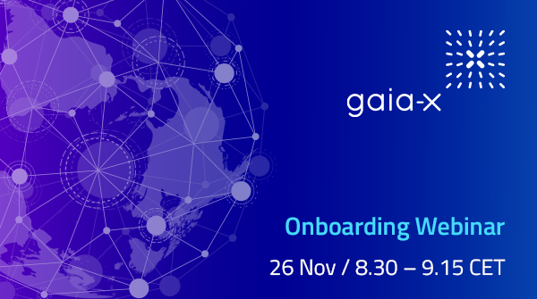 gaiax_aisbl's tweet photo. Following #GaiaX #Summit21, join our onboarding webinar to learn how Gaia-X members can get involved and contribute to Gaia-X.
Friday 26 November 8.30 – 9.15am CET
Register here by Thursday 25 at 11.00am CET 
https://t.co/sHEKQLMHPR https://t.co/CSUhJyXvIs