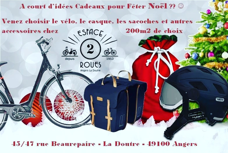 Espace2roues49's tweet photo. Besoin d'idées cadeaux pour Noël ?
#listedenoel #noel #velo https://t.co/AWbRX57UJm