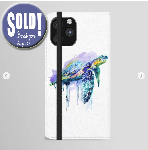 ArtSyndrome75's tweet photo. Thank you to the buyer who purchased an iPhone 12 Max wallet case of "Watercolor Sea Turtle". https://t.co/xmjJlfyiOB #seaturtle #reptiles #turtles #watercolorpainting #turtleartwork #walletcase #society6 #s6 #society6artist #society6shop #giftideas #coolgifts #animalart #sealife https://t.co/qPeHvFVRFT