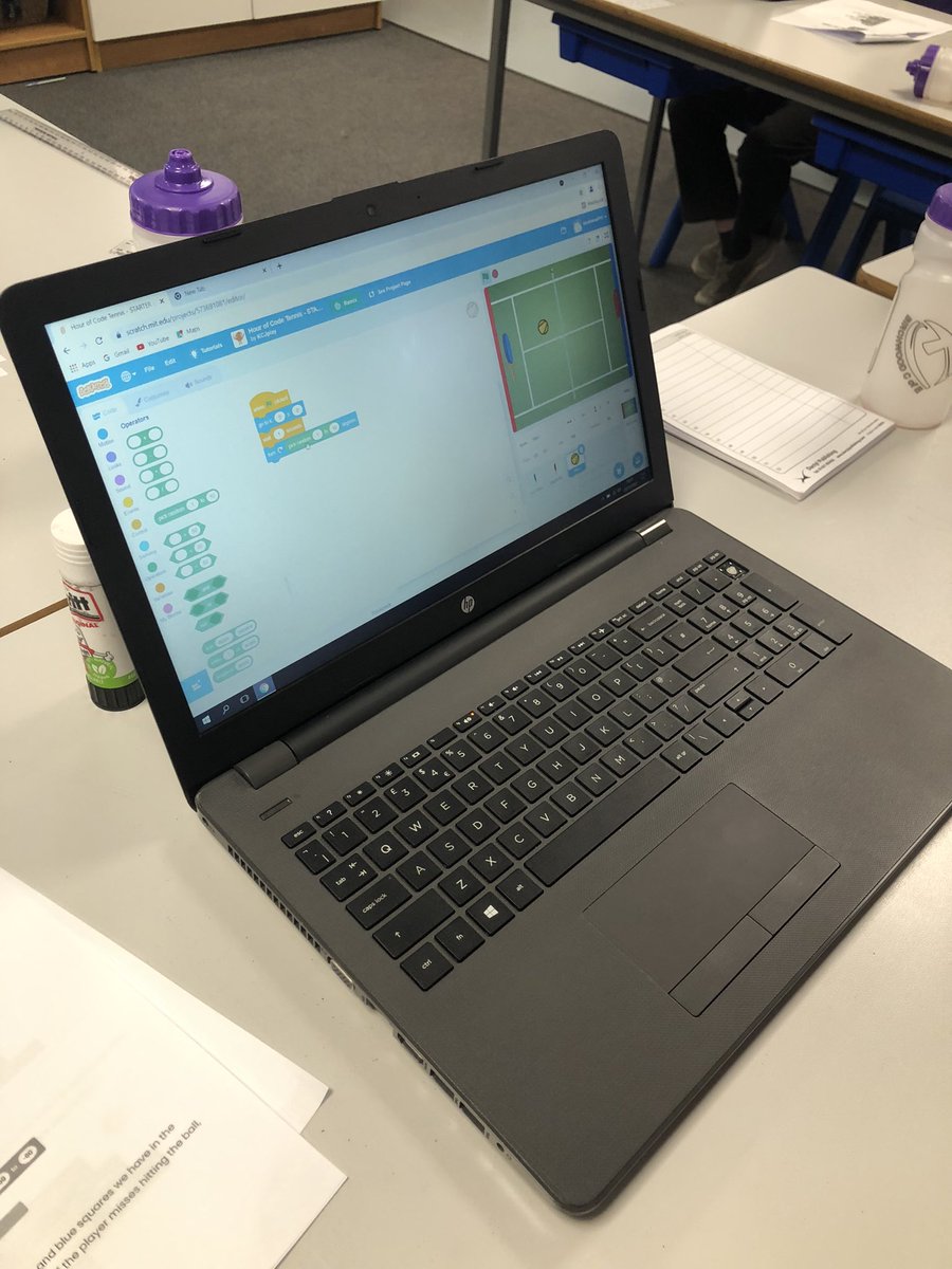 BirchwoodCE's tweet photo. Today, Year 6 have been using @hourofcode and @scratch to help them to code and create their own tennis game. Brilliant perseverance skills Year 6 - well done 🎾 #bcepscomputing https://t.co/X8kvk9MTqd