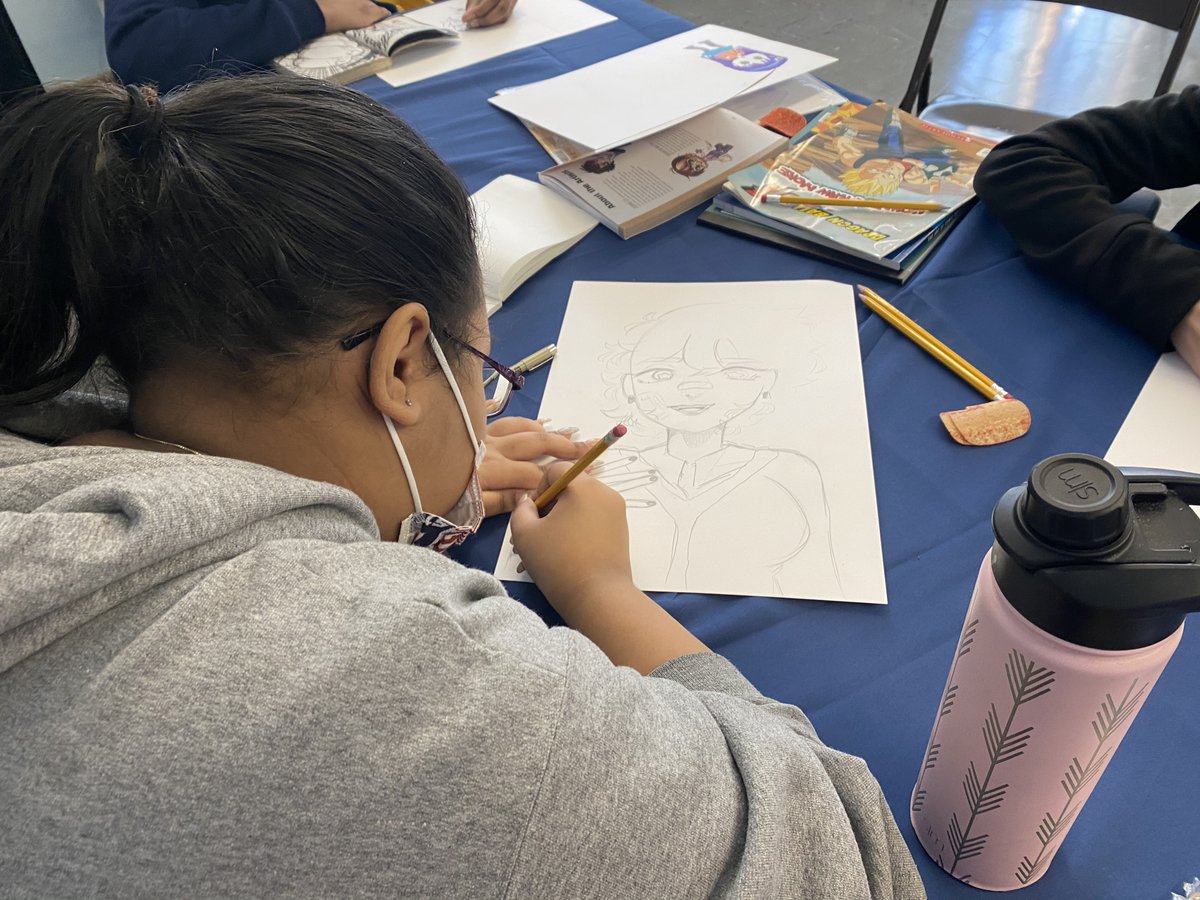 There is some fantastic manga artistic talent <a href="/EMNRSchoolNYC/">Earl Monroe New Renaissance School</a>