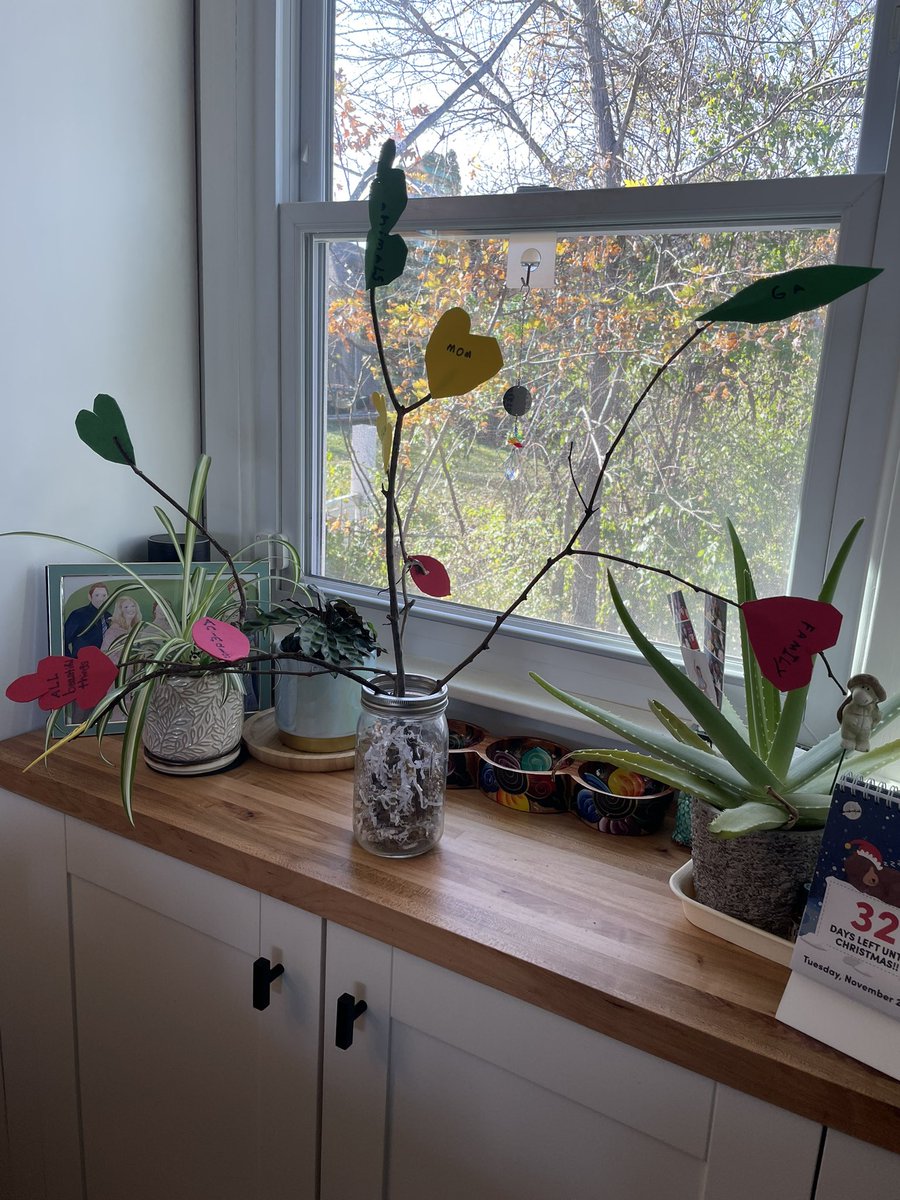 Our craft for the morning .. the kiddos Thankful tree. I’m Thankful for THEM! 🥰 Everyone have a wonderful Thanksgiving!