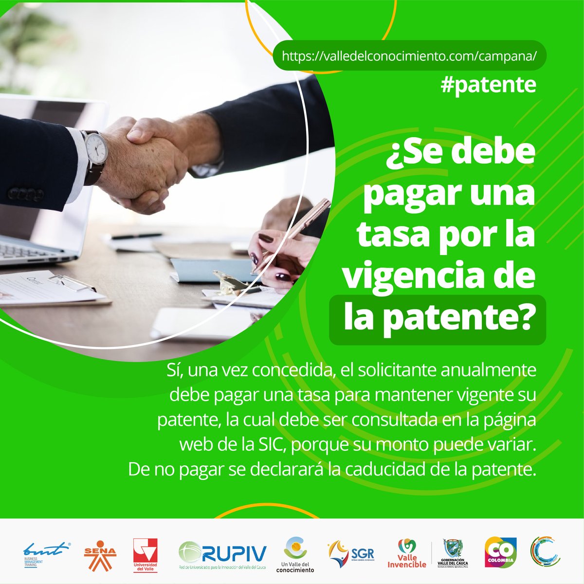 VConocimiento's tweet photo. #patentes | ✅¡Tercera entrega!
Sigue este post para que conozcas todo sobre las patentes.
https://t.co/Aoin0S00ip
https://t.co/LKLbkwJQ53
#rupiv #univalle #innovación #valledelconocimiento #tecnologia #sena #valledelcauca #uao #usbcali #usaca #aceleracion #democratizacion https://t.co/BBsDodrtZ7