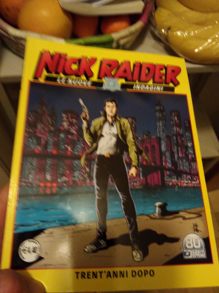 AndreaConsonni4's tweet photo. Che bello veder tornare in edicola #NickRaider #SergioBonelliEditore uno dei mie eroi fra medie e Liceo https://t.co/torvrnj2kS