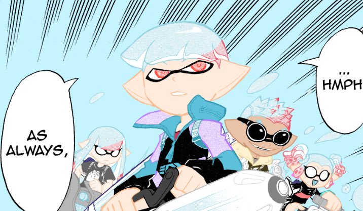 19__BLESS's tweet photo. Manga coloring, i dont like how this came out
-
#coroika #splatoon #Splatoon2 #splatoonart 
#コロイカ #Splatoon3 #manga https://t.co/wJ07UXUUPH
