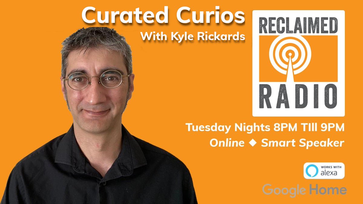 ReclaimedRadio1's tweet photo. I'm back from 8pm GMT tonight with more music oddities - if you like music from TV, Film or just odd audio ephemera - this is the show for YOU! Tonight with: #JohnBarry #JonPertwee #JoeLoss - and much more!

https://t.co/pUqCFOkjZN

#library #soundtrack #TV #coversongs #film https://t.co/d6hH4pD3lz